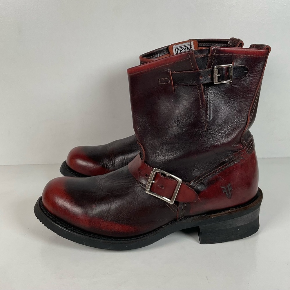 Frye 8r Whiskey Harness Boots | Retired Style | USA Made | Women’s 8.5 M - Picture 14 of 16